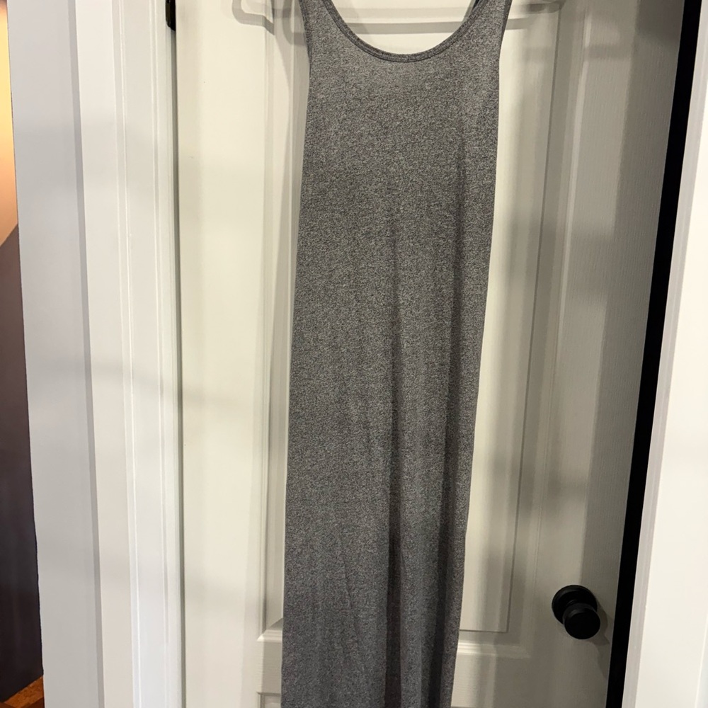 GAP Heather Gray Maxi Dress